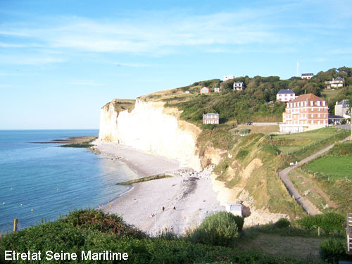 Vacanta in Etretat, Seine-Maritime, vacante de vis, calatorie, insule si locuri de scufundat, top plaje de vis