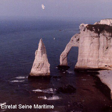Vacanta in Etretat, Seine-Maritime, vacante de vis, calatorie, insule si locuri de scufundat, top plaje de vis