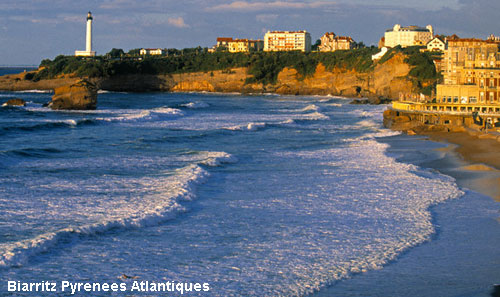 Vacanta in Biarritz, Pyrenees-Atlantiques, vacante de vis, calatorie, insule si locuri de scufundat, top plaje de vis