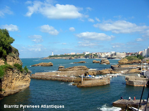 Vacanta in Biarritz, Pyrenees-Atlantiques, vacante de vis, calatorie, insule si locuri de scufundat, top plaje de vis