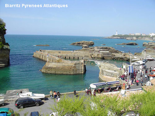 Vacanta in Biarritz, Pyrenees-Atlantiques, vacante de vis, calatorie, insule si locuri de scufundat, top plaje de vis