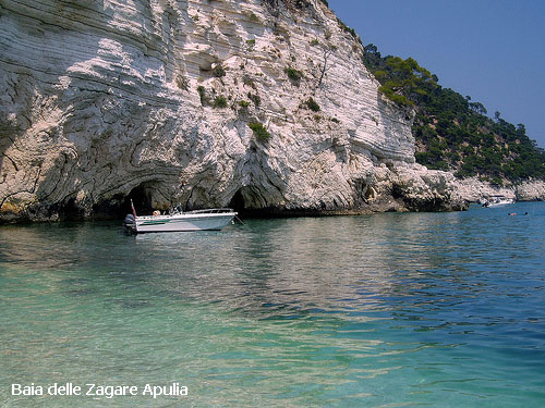 Vacanta in Baia deile Zagare, Apulia, vacante de vis, calatorie, insule si locuri de scufundat, top plaje de vis