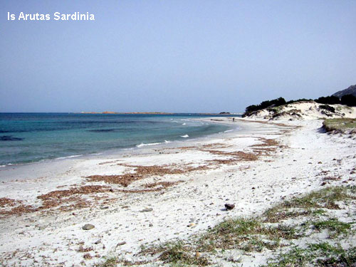 Vacanta in Is Arutas, Sardinia, vacante de vis, calatorie, insule si locuri de scufundat, top plaje de vis