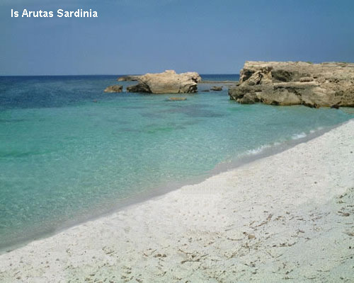 Vacanta in Is Arutas, Sardinia, vacante de vis, calatorie, insule si locuri de scufundat, top plaje de vis