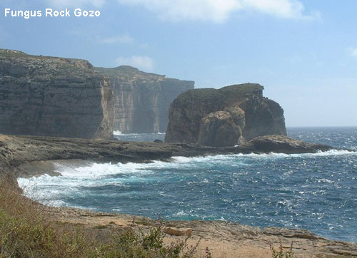 Vacanta in Fungus Rock, Gozo, vacante de vis, calatorie, insule si locuri de scufundat, top plaje de vis