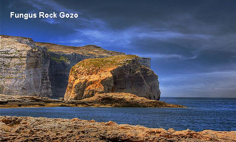 Vacanta in Fungus Rock, Gozo, vacante de vis, calatorie, insule si locuri de scufundat, top plaje de vis