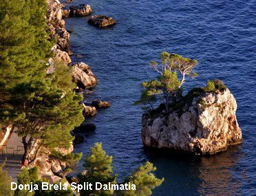 Vacanta in Donja Brela, Split-Dalmatia, vacante de vis, calatorie, insule si locuri de scufundat, top plaje de vis