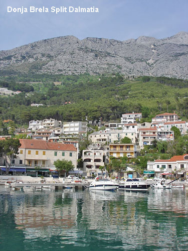 Vacanta in Donja Brela, Split-Dalmatia, vacante de vis, calatorie, insule si locuri de scufundat, top plaje de vis
