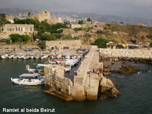 Vacanta in Ramlet al beida, Beirut, vacante de vis, calatorie, insule si locuri de scufundat, top plaje de vis