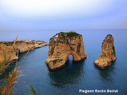 Vacanta in Pigeon Rocks, Beirut, vacante de vis, calatorie, insule si locuri de scufundat, top plaje de vis