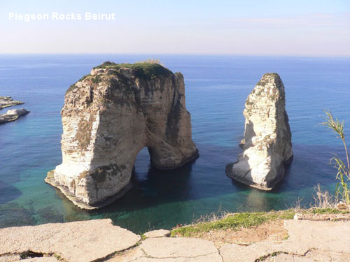 Vacanta in Pigeon Rocks, Beirut, vacante de vis, calatorie, insule si locuri de scufundat, top plaje de vis