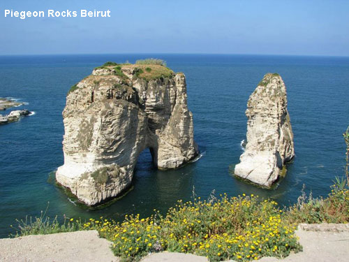 Vacanta in Pigeon Rocks, Beirut, vacante de vis, calatorie, insule si locuri de scufundat, top plaje de vis