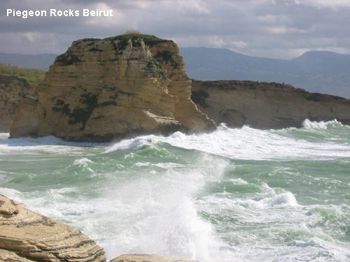 Vacanta in Pigeon Rocks, Beirut, vacante de vis, calatorie, insule si locuri de scufundat, top plaje de vis