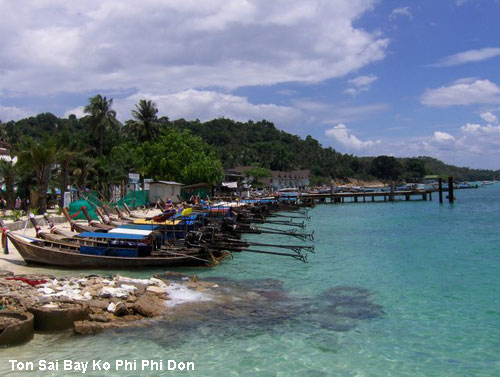 Vacanta in Ton Sai Bay, Ko Phi Phi Don, vacante de vis, calatorie, insule si locuri de scufundat, top plaje de vis