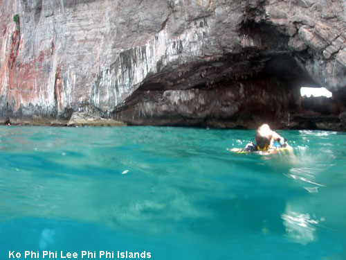 Vacanta in Ko Phi Phi Lee, Phi Phi Islands, vacante de vis, calatorie, insule si locuri de scufundat, top plaje de vis