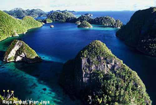 Vacanta in Raja Ampat, Irian Jaya, vacante de vis, calatorie, insule si locuri de scufundat, top plaje de vis