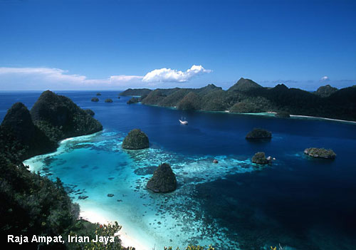 Vacanta in Raja Ampat, Irian Jaya, vacante de vis, calatorie, insule si locuri de scufundat, top plaje de vis