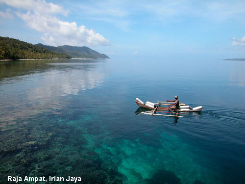 Vacanta in Raja Ampat, Irian Jaya, vacante de vis, calatorie, insule si locuri de scufundat, top plaje de vis
