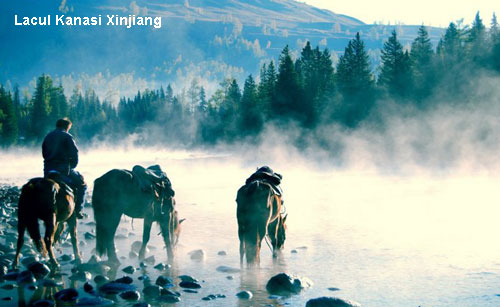 Vacanta in Lacul Kanasi Xinjiang, vacante de vis, calatorie, insule si locuri de scufundat, top plaje de vis