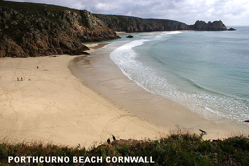 Vacanta in Porthcurno Beach, Cornwall, vacante de vis, calatorie, insule si locuri de scufundat, top plaje de vis