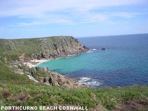 Vacanta in Porthcurno Beach, Cornwall, vacante de vis, calatorie, insule si locuri de scufundat, top plaje de vis