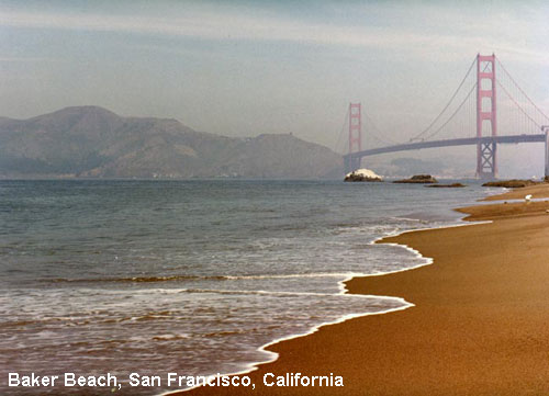 Vacanta in Baker Beach, San Francisco, California, vacante de vis, calatorie, insule si locuri de scufundat, top plaje de vis