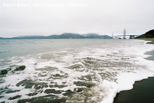 Vacanta in Baker Beach, San Francisco, California, vacante de vis, calatorie, insule si locuri de scufundat, top plaje de vis