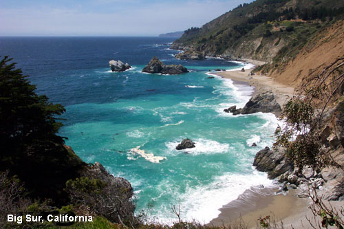 Vacanta in Big Sur, California, vacante de vis, calatorie, insule si locuri de scufundat, top plaje de vis