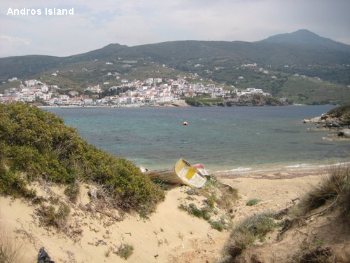 Vacanta in Andros Island, vacante de vis, calatorie, insule si locuri de scufundat, top plaje de vis