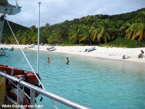 Vacanta in White Bay, Jost van Dyke, vacante de vis, calatorie, insule si locuri de scufundat, top plaje de vis