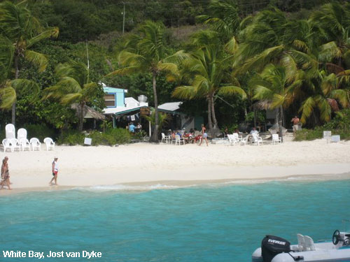 Vacanta in White Bay, Jost van Dyke, vacante de vis, calatorie, insule si locuri de scufundat, top plaje de vis