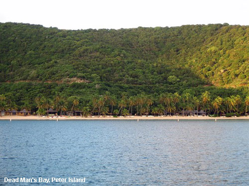 Vacanta in Dead Man's Bay, Peter Island, vacante de vis, calatorie, insule si locuri de scufundat, top plaje de vis