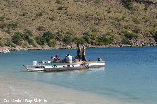 Vacanta in Cockleshell Bay, St. Kitts, vacante de vis, calatorie, insule si locuri de scufundat, top plaje de vis
