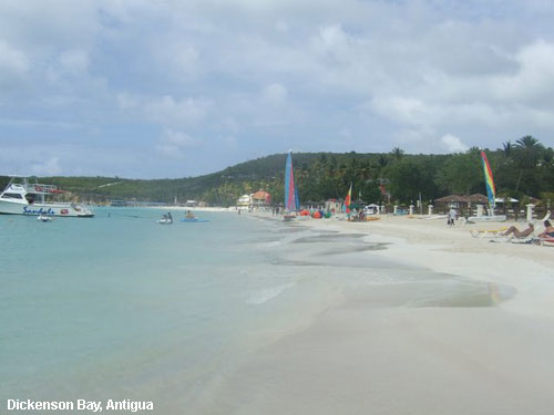 Vacanta in Dickenson Bay, Antigua, vacante de vis, calatorie, insule si locuri de scufundat, top plaje de vis