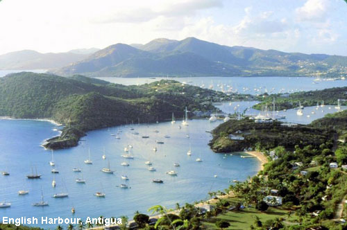 Vacanta in English Harbour, Antigua, vacante de vis, calatorie, insule si locuri de scufundat, top plaje de vis