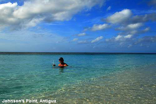 Vacanta in Johnson's Point, Antigua, vacante de vis, calatorie, insule si locuri de scufundat, top plaje de vis