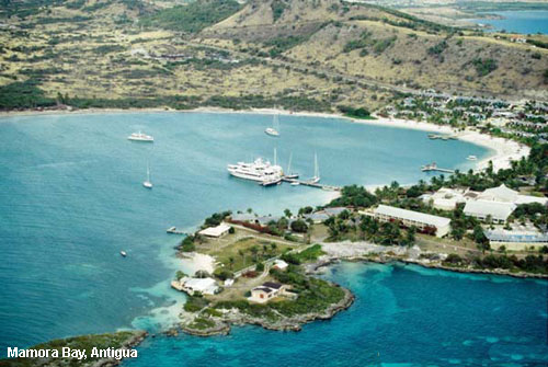 Vacanta in Mamora Bay, Antigua, vacante de vis, calatorie, insule si locuri de scufundat, top plaje de vis