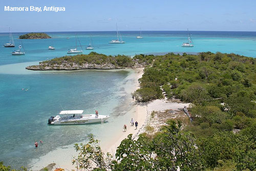 Vacanta in Mamora Bay, Antigua, vacante de vis, calatorie, insule si locuri de scufundat, top plaje de vis