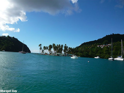 Vacanta in Marigot Bay, vacante de vis, calatorie, insule si locuri de scufundat, top plaje de vis