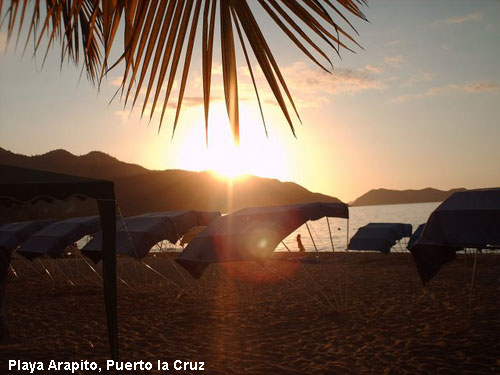 Vacanta in Playa Arapito, Puerto la Cruz, vacante de vis, calatorie, insule si locuri de scufundat, top plaje de vis