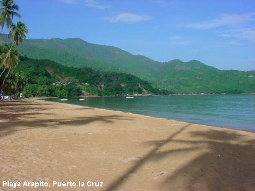 Vacanta in Playa Arapito, Puerto la Cruz, vacante de vis, calatorie, insule si locuri de scufundat, top plaje de vis