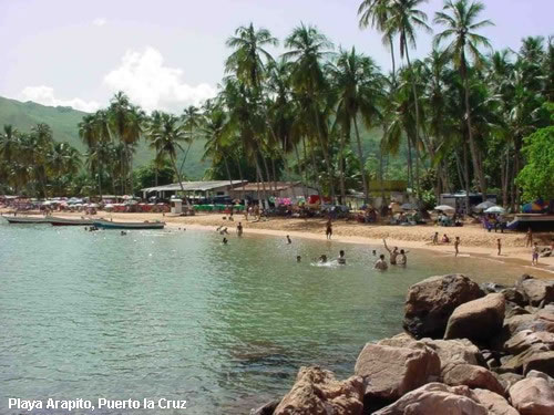 Vacanta in Playa Arapito, Puerto la Cruz, vacante de vis, calatorie, insule si locuri de scufundat, top plaje de vis