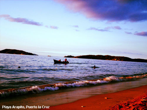 Vacanta in Playa Arapito, Puerto la Cruz, vacante de vis, calatorie, insule si locuri de scufundat, top plaje de vis