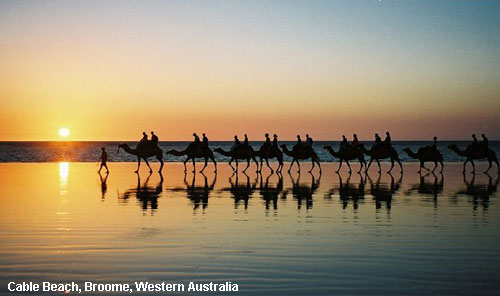 Vacanta in Cable Beach, Broome, Western Australia, vacante de vis, calatorie, insule si locuri de scufundat, top plaje de vis