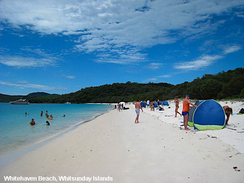 Vacanta in Whitehaven Beach, Whitsunday Islands, vacante de vis, calatorie, insule si locuri de scufundat, top plaje de vis