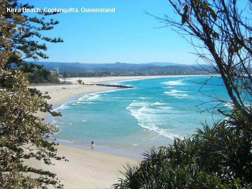 Vacanta in Kirra Beach, Coolangatta, Queensland, vacante de vis, calatorie, insule si locuri de scufundat, top plaje de vis