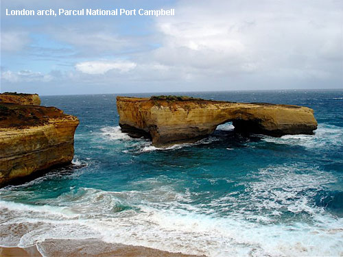 Vacanta in London arch, Parcul National Port Campbell, Victoria, vacante de vis, calatorie, insule si locuri de scufundat, top plaje de vis