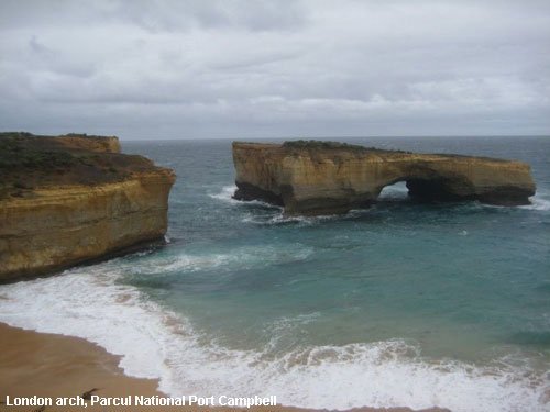 Vacanta in London arch, Parcul National Port Campbell, Victoria, vacante de vis, calatorie, insule si locuri de scufundat, top plaje de vis