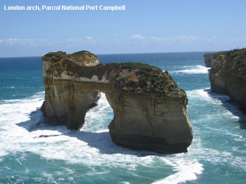 Vacanta in London arch, Parcul National Port Campbell, Victoria, vacante de vis, calatorie, insule si locuri de scufundat, top plaje de vis