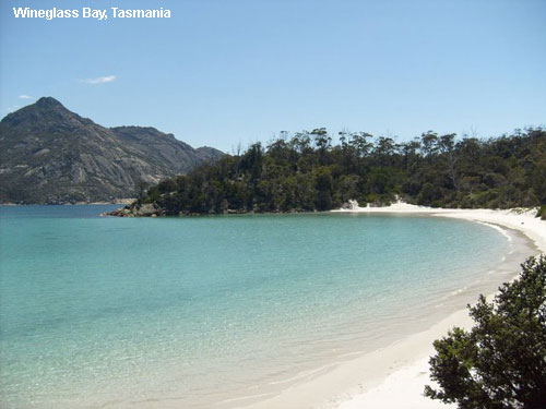 Vacanta in Wineglass Bay, Tasmania, vacante de vis, calatorie, insule si locuri de scufundat, top plaje de vis